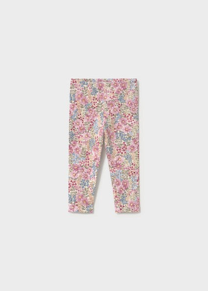 Mayoral Floral Mauve Leggings