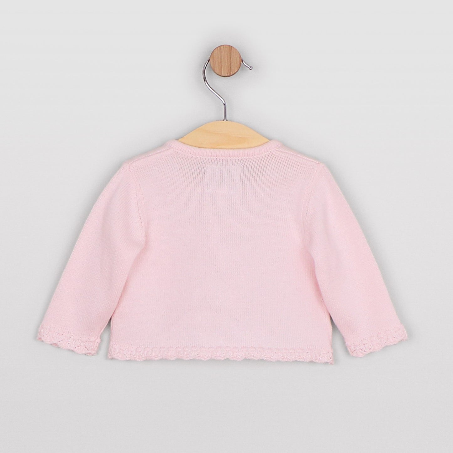 Emile et Rose Margot Pink Knitted Cardigan