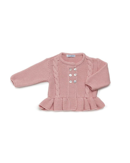 Juliana Peplum Cardigan