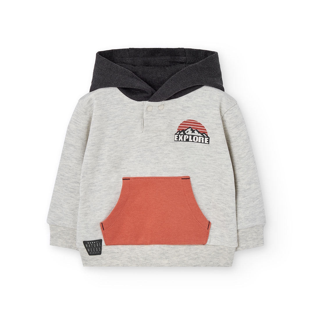 Boboli Boy Fleece Hoodie