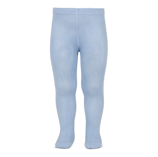 Condor Plain stitch basic tights  - 429                                             Light Blue