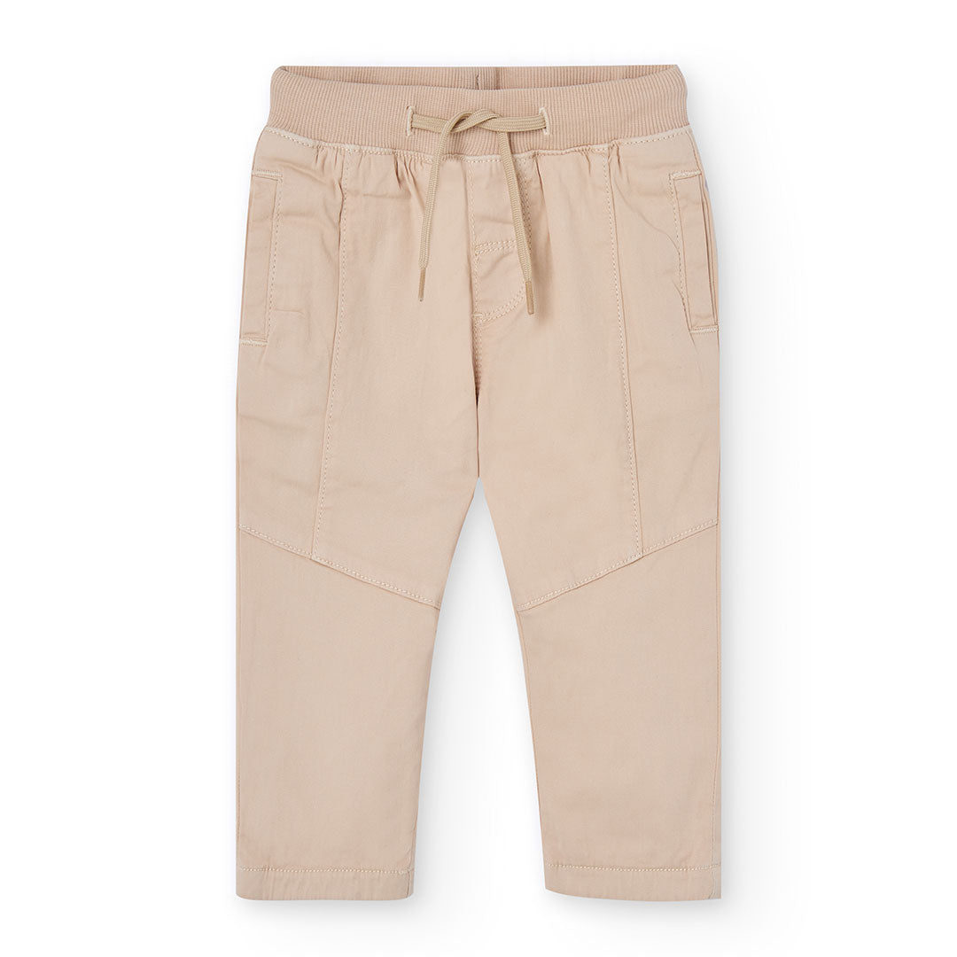Boboli Boy stretch gabardine bottoms