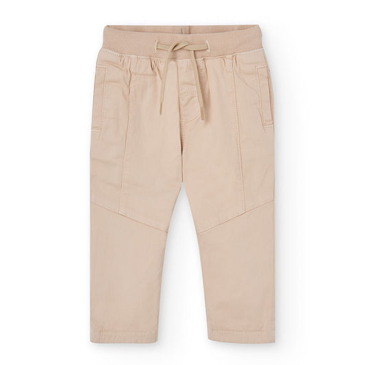 Boboli Boy stretch gabardine bottoms