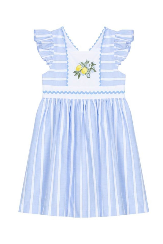 Patachou Blue Stripe Summer Dress