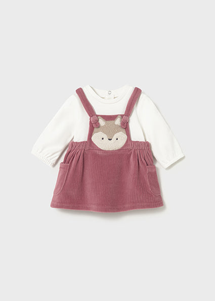 Mayoral Baby Girl Dungaree Dress