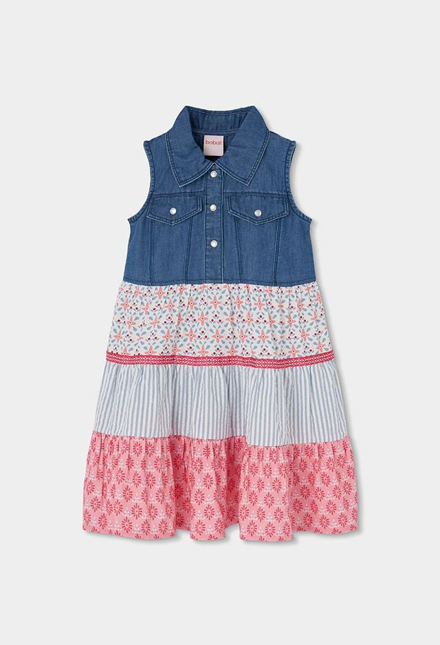 Boboli Denim dress for girl