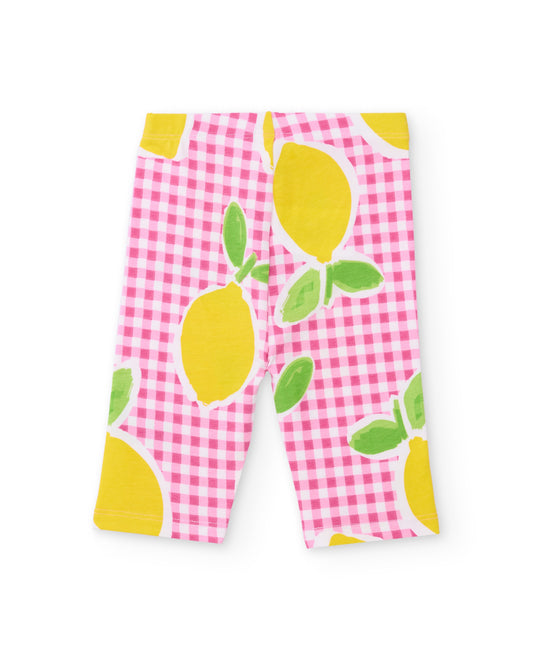 Tuc Tuc GIRL PICNIC LEMONADE JERSEY CAPRI LEGGINGS
