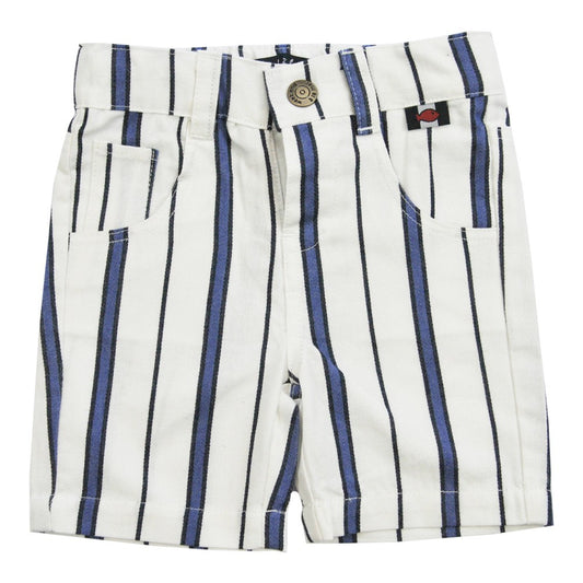 Weekend a la mer Baby Boy  POPCORN striped shorts
