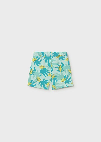 Mayoral Baby Boy Mint Printed shorts