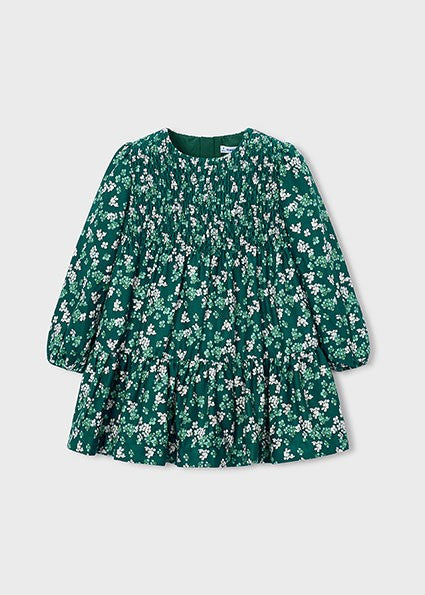 Mayoral Printed velvet dress         Nenufar gr