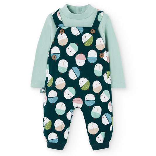 Boboli Baby Boys Dungaree set