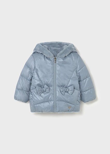 Mayoral Baby Girl Reversible jacket, Perfect outerwear