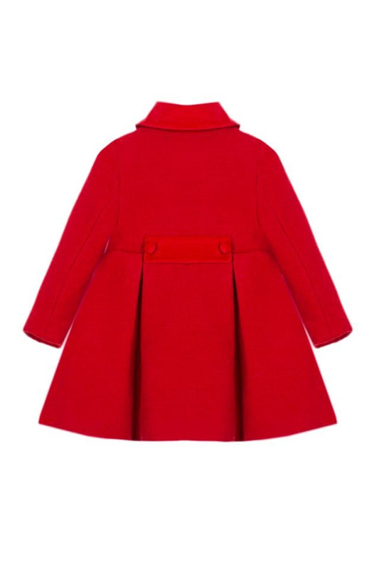 PATACHOU Red Woven Dress Coat