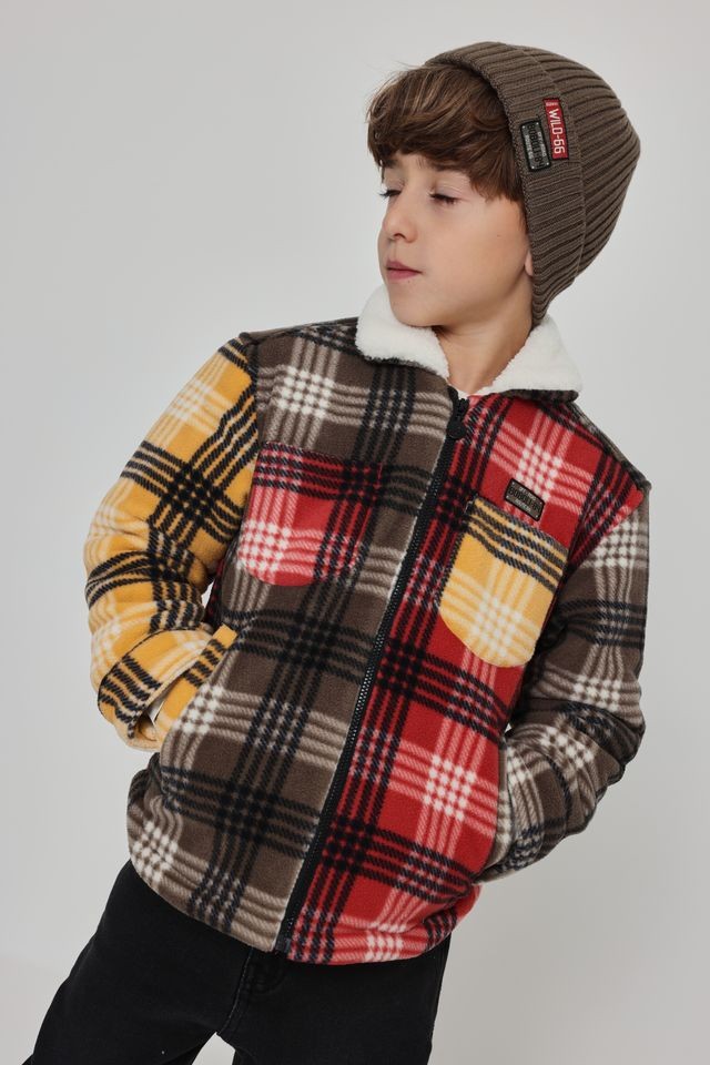 Boboli Boy Check Overshirt