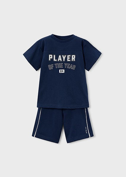 Mayoral Boy Navy Short Set
