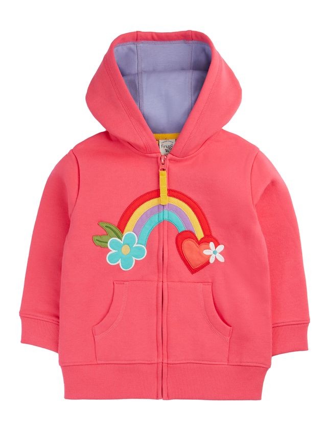 FRUGI CARBIS HOODIE WITH RAINBOW