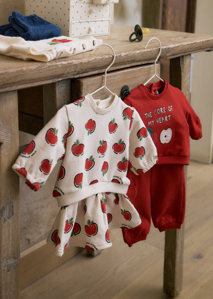 Mayoral Baby Girl cherry set (4 garments)