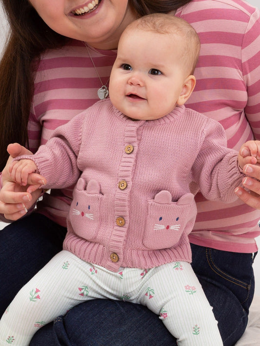 Kite Little Mouse Cardi Pink