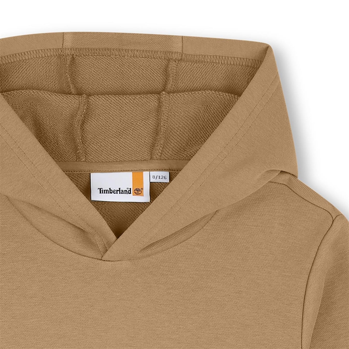 TIMBERLAND HOODED SWEATSHIRT CARAMEL