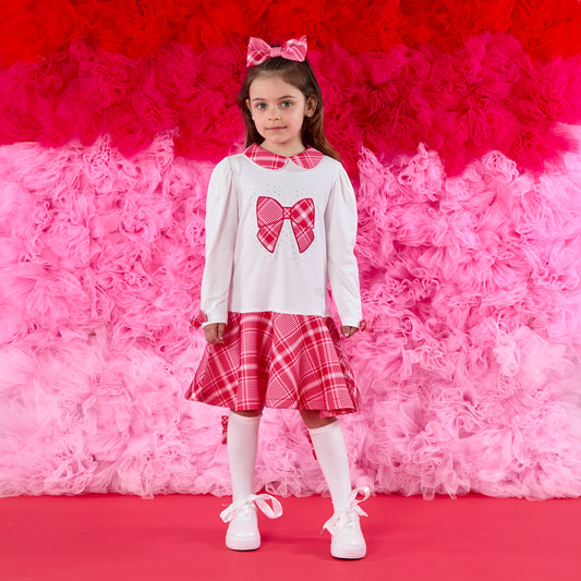 A Dee LOTTIE Girls Check dress