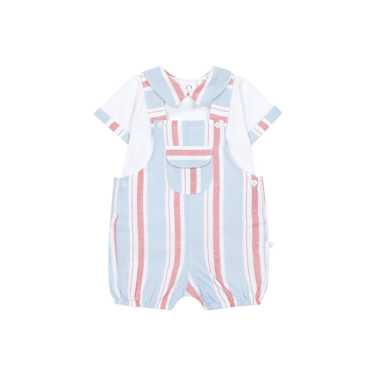 Deolinda Baby Boy Copacabana Dungarees & T-shirt Set
