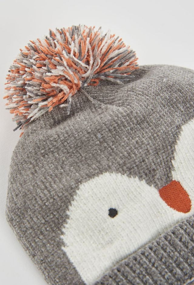 Boboli Baby Boy Knit Penguin Hat