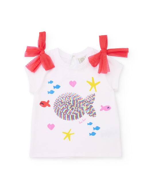 Tuc Tuc GIRL THE SEA CIRCUS JERSEY T-SHIRT