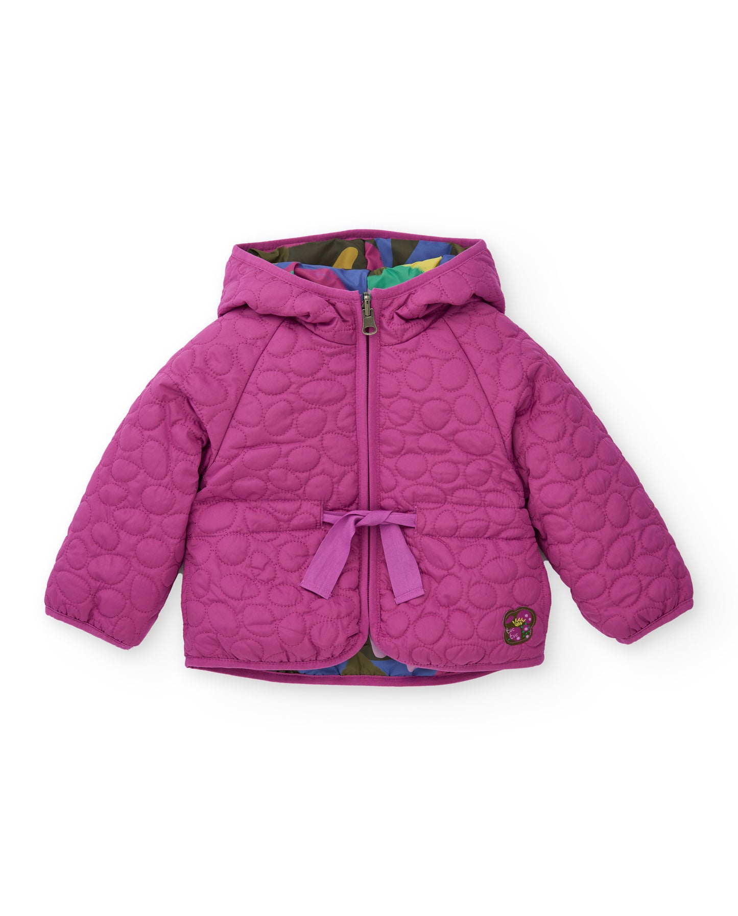Tuc Tuc Creatures REVERSIBLE PARKA MAGENTA