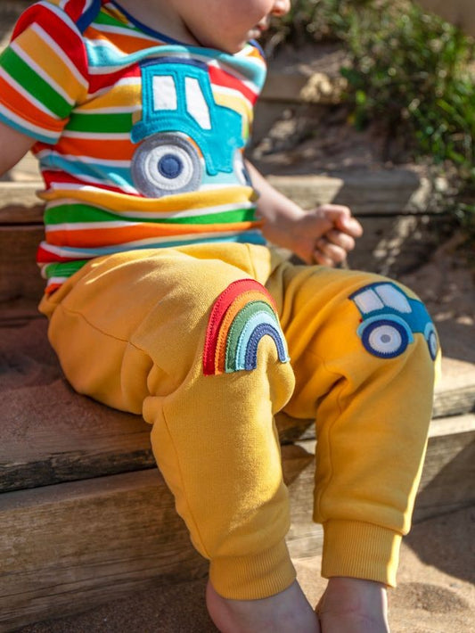 FRUGI CHARACTER JOGGERS YELLOW