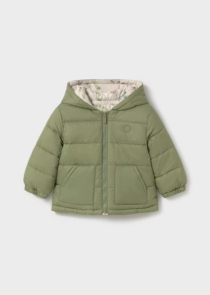 Mayoral Reversible Coat with Dinosaurs