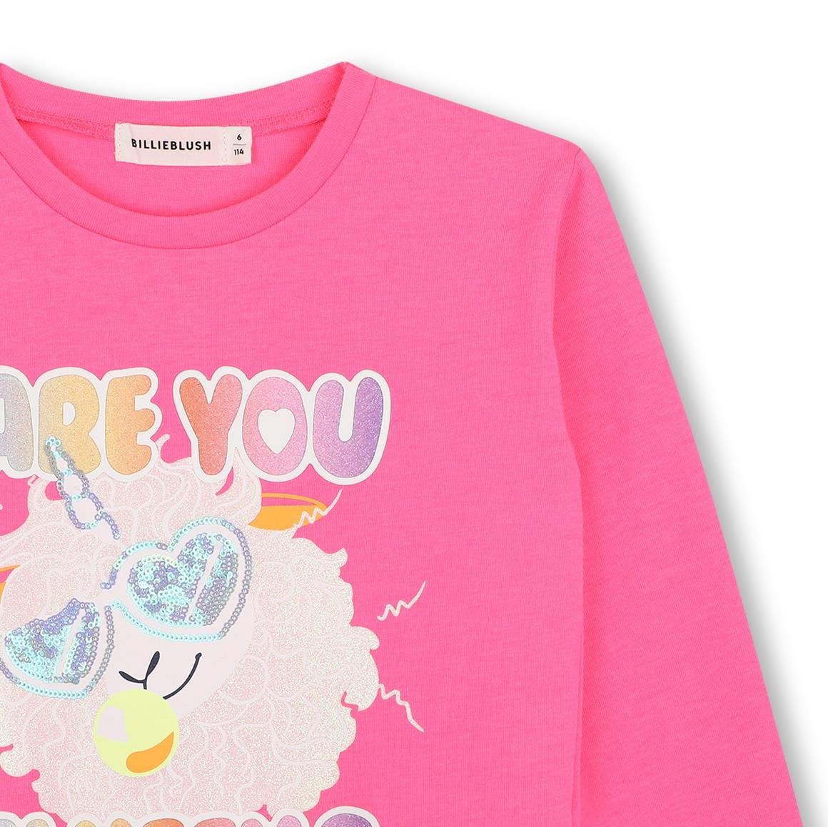 BILLIEBLUSH Pink Long Sleeve T-shirt