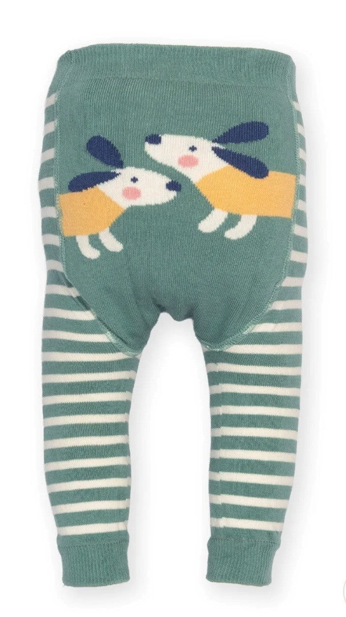 Kite Lucky Pups Knit Leggings Green