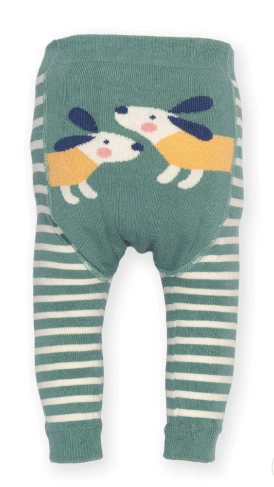 Kite Lucky Pups Knit Leggings Green