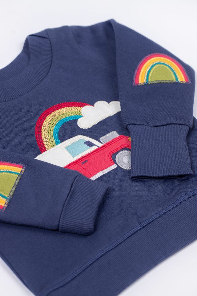 FRUGI EASY ON JUMPER NAVY/VEHICLE