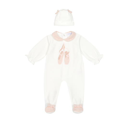 DEOLINDA PINK CHIC  BABYGROW