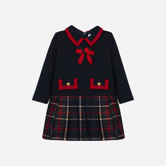 Patachou Baby Girl Navy Dress