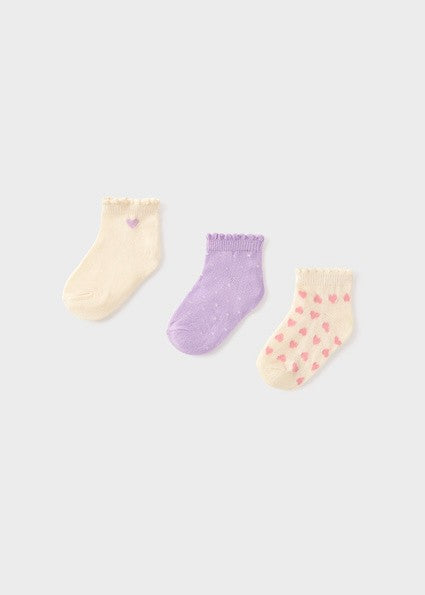 Mayoral Baby Girl 3 Pack Socks