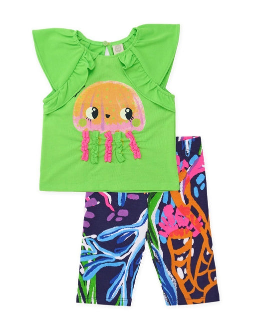 Tuc Tuc Girl Moonlight splash  T-Shirt and Legging Set