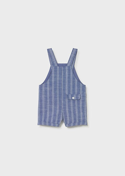 Mayoral Baby Boy Beach Capri Blue Linne dungaree