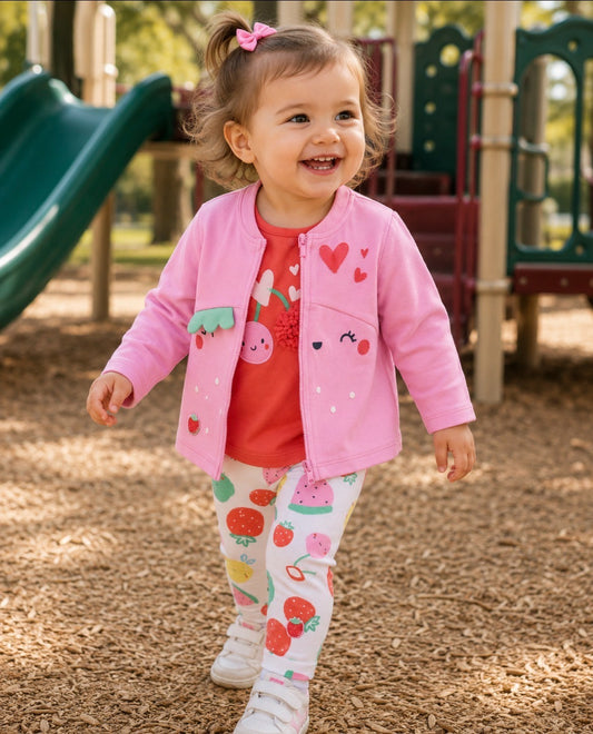 Tuc Tuc Baby Girl 3 Pc Legging Set