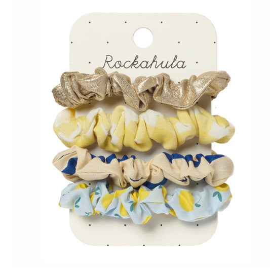 Rockahula Lemon Drop Scrunchie Set