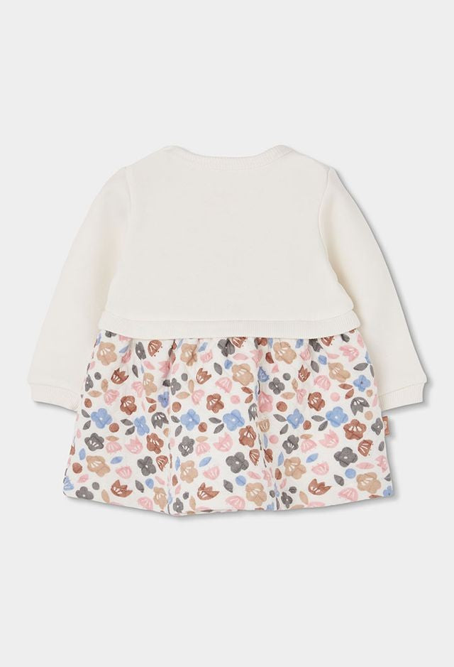 Boboli Baby Girl Owl Floral Dress