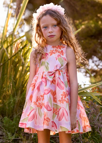 Mayoral Blossom Printed Dress