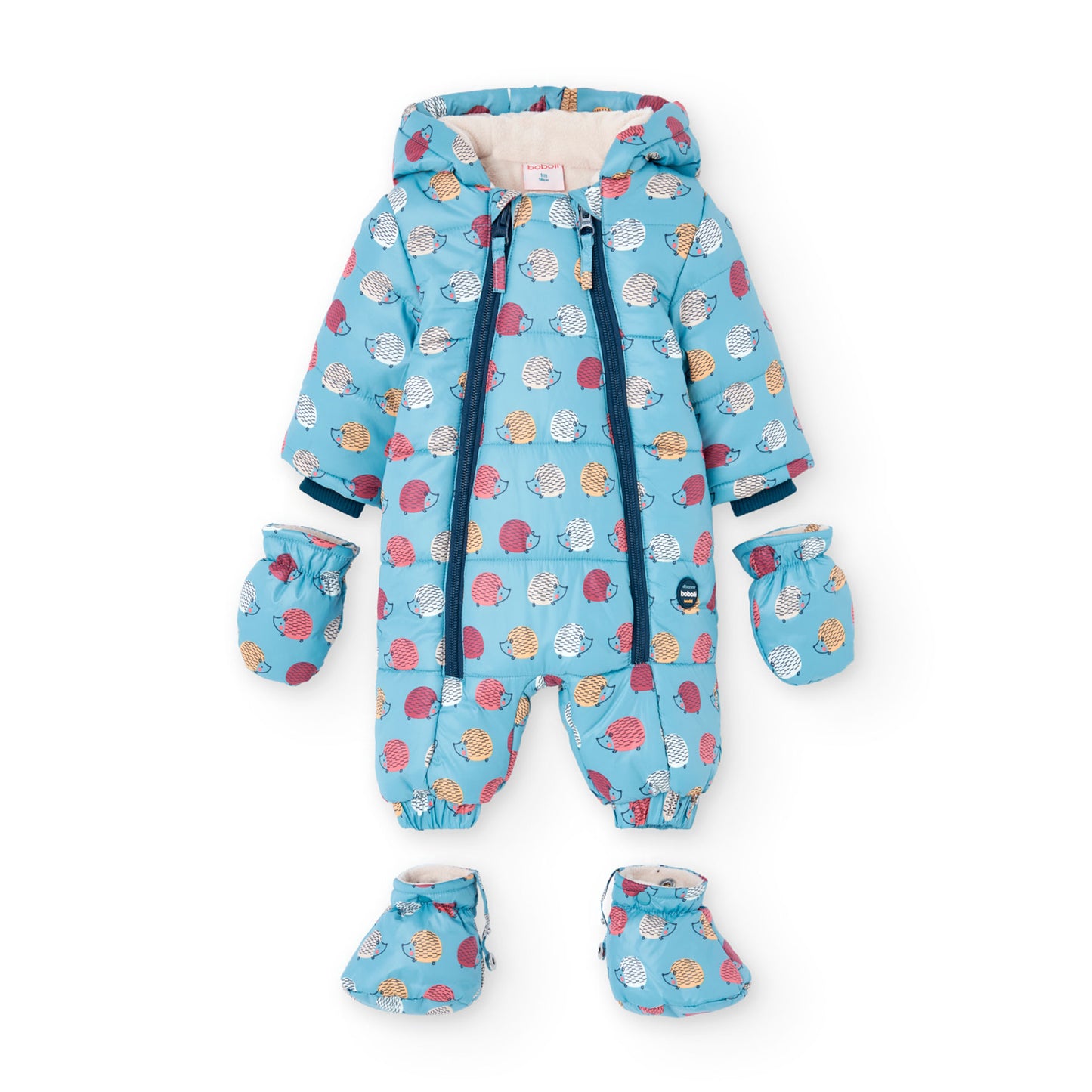 Boboli Baby Boy Animal Snowsuit, Perfect Outerwear