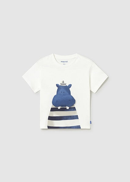 Mayoral Baby Boy Hippo T-shirt