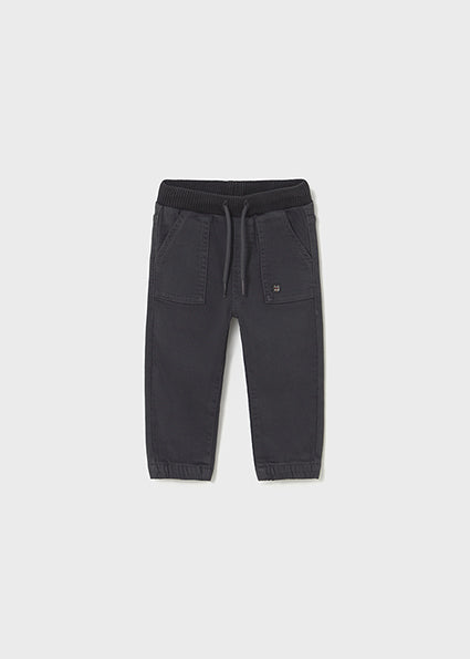 Mayoral Baby Boy Jogger bottoms in Charcoal Grey