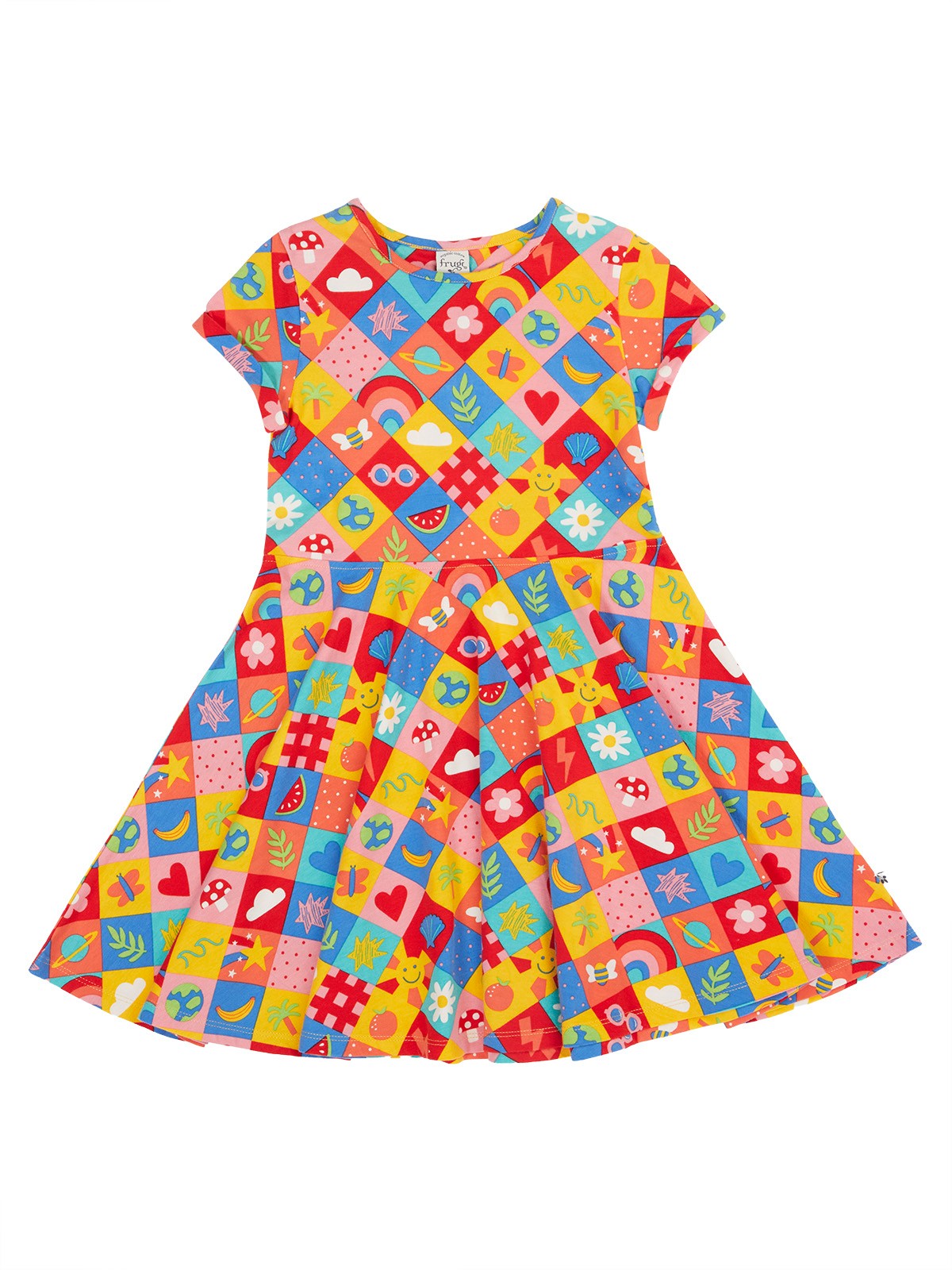 FRUGI SPRING SKATER DRESS - FAVOURITE THINGS