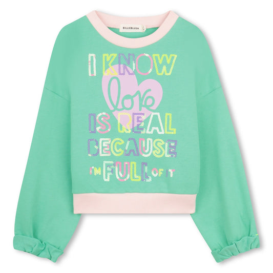 BILLIEBLUSH SWEATSHIRT GREEN