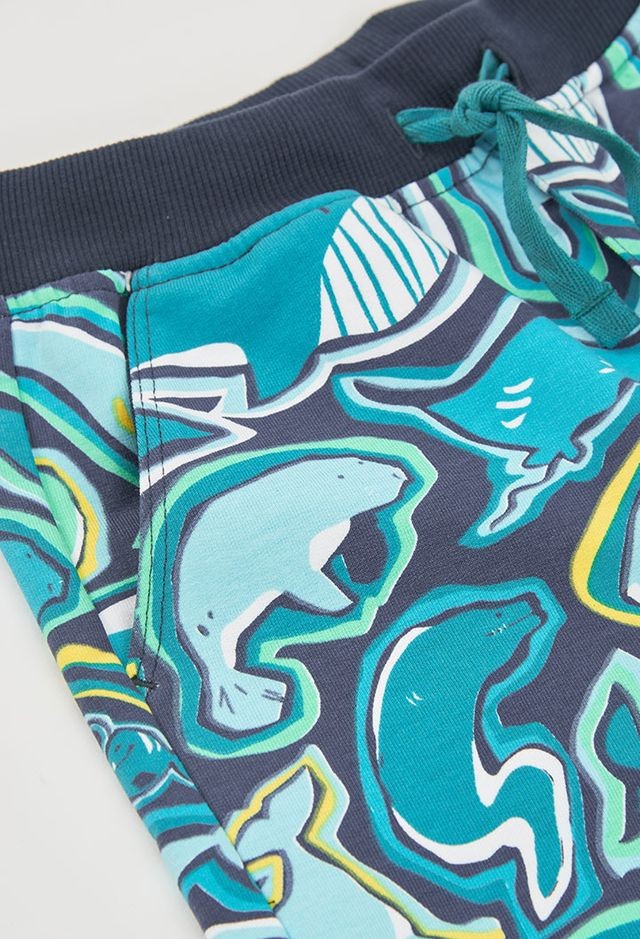 Boboli Sealife bermuda shorts for boy