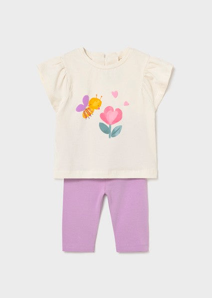 Mayoral Baby Girl Lilac Legging Set
